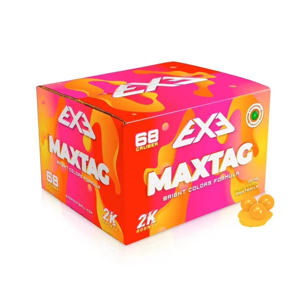 Paintballs EXE Maxtag Cal.68 Grado B