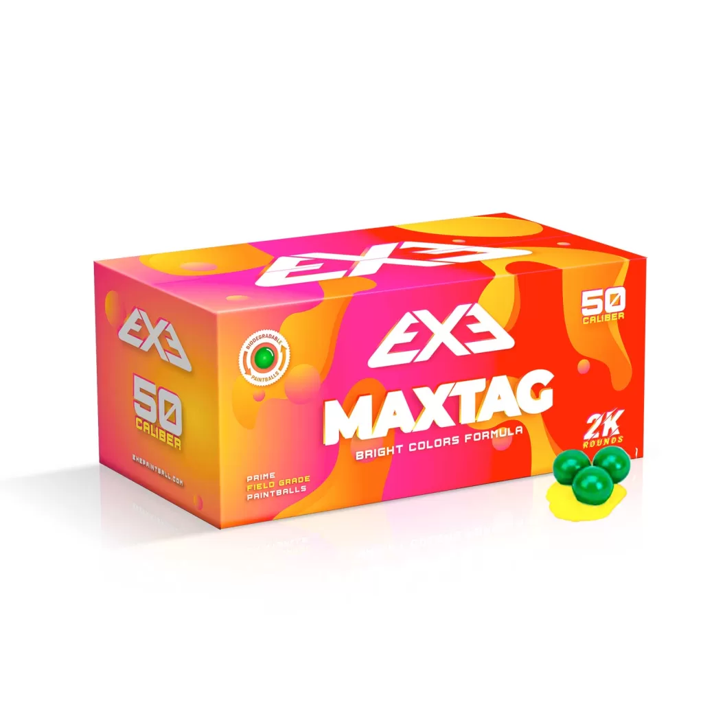 Paintballs EXE Maxtag Cal. 50 Metallic